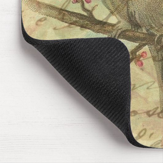 Vintager Spatz Mousepad (Ecke)