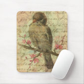 Vintager Spatz Mousepad (Mit Mouse)