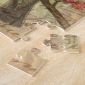 Vintager Spatz Puzzle (Seite)