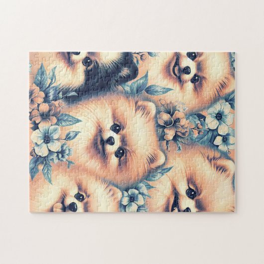 Vintager Spitz Puzzle (Horizontal)