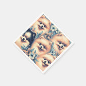 Vintager Spitz Serviette (Ecke)