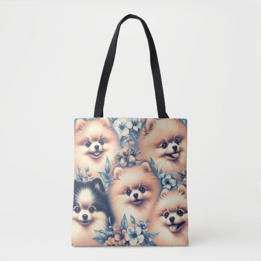 Vintager Spitz Tasche (Vorderseite)
