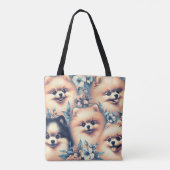 Vintager Spitz Tasche (Rückseite)
