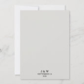 Vintager Spitzenflora-Goldfilm Embossed Wedding Einladung (Rückseite)