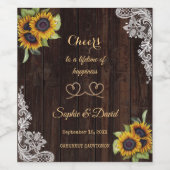 Vintager Spitzenreiter Wir tippen die GRILLEN des Weinetikett (Einzelnes Label)