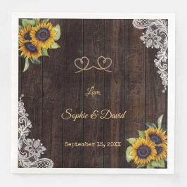 Vintager Spitzenreiter Wir tippten den Knoten Sonn Serviette