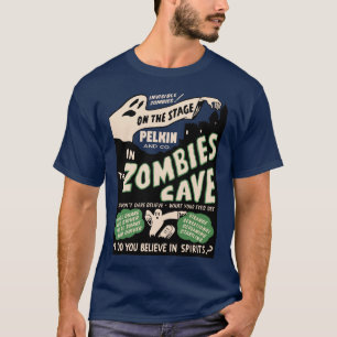 Vintager spook-Show-T - Shirt des Zombies die