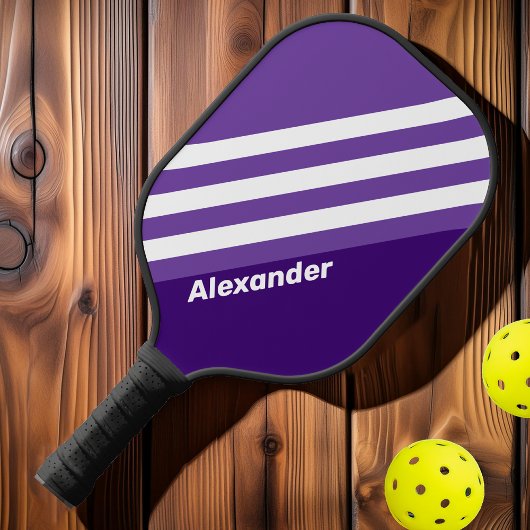 Vintager Sport Weingärten Pickleball Schläger