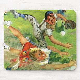 Vintager Sportbaseball, Kinderteams Mousepad