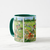 Vintager Sportbaseball, Kinderteams Tasse (Vorderseite Links)