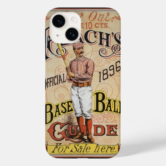 Vintager Sportbaseball, Reach's Guide Cover Art (Rückseite)