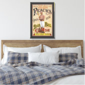 Vintager Sportbaseball, Reach's Guide Cover Art Leinwanddruck (Insitu (Schlafzimmer))