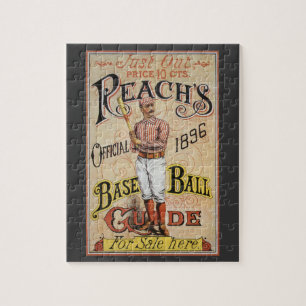Vintager Sportbaseball, Reach's Guide Cover Art Puzzle