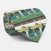 Vintager Sportgolf in Schottland, Golfer Golfspiel Krawatte (Gerollt)