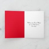 Vintager Sportwagen für Großvater Karte (Innenseite)