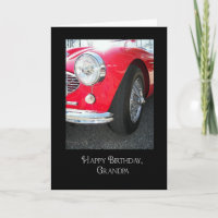 Vintager Sportwagen für Großvater