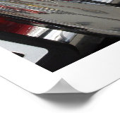 Vintager Sportwagen Poster (Ecke)