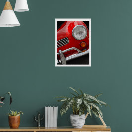 Vintager Sportwagen Poster