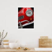 Vintager Sportwagen Poster (Küche)