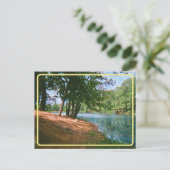 Vintager Springtime Posta Postkarte (Stehend Vorderseite)