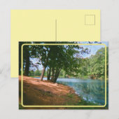 Vintager Springtime Posta Postkarte (Vorne/Hinten)