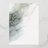 Vintager Spritzer Folieneinladung (Rückseite)