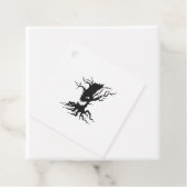 Vintager Spuk Baum Halloween Geschenkanhänger (Beispiel)