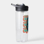 Vintager Squatch Retro Style Comic Pop Art Trinkflasche (Rechts)