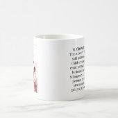 Vintager St. Christopher Renaissance Kunst Katholi Kaffeetasse (Mittel)