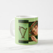 Vintager St.Pat Tag Kaffeetasse (Vorderseite Links)