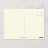 Vintager St. Patrick mit Mitarbeiter Postkarte (Rückseite)