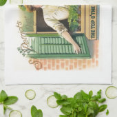 Vintager St Patrick Tag Geschirrtuch (Gefaltet)