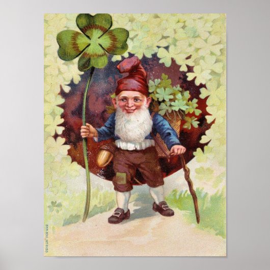 Vintager St. Patrick's Day Poster (Vorne)