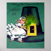 Vintager St. Patrick's Day Poster (Vorne)