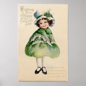 Vintager St. Patrick's Day Poster (Vorne)