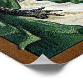 Vintager St. Patrick's Day Poster (Ecke)