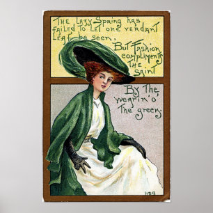 Vintager St. Patrick's Day Poster