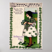 Vintager St. Patrick's Day Poster (Vorne)