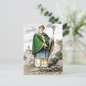Vintager St. Patrick's Day Postkarte (Stehend Vorderseite)