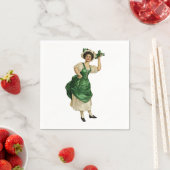 Vintager St. Patrick's Day Serviette (Beispiel)