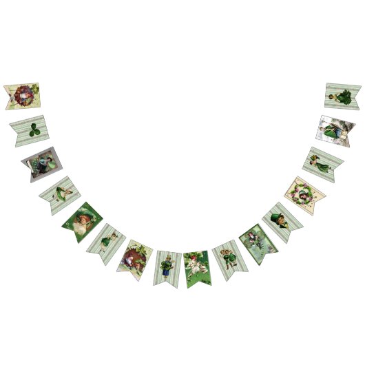 Vintager St. Patrick's Day Wimpelkette (Alle)