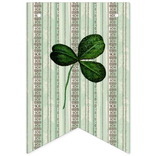 Vintager St. Patrick's Day Wimpelkette (Zweite Fahne)