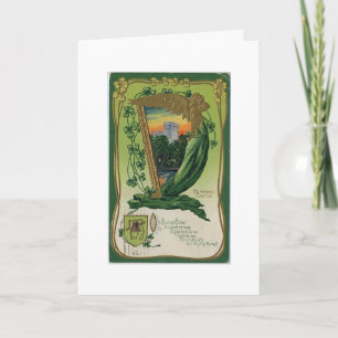 Vintager St. Pat's Day - Schloss Blarney, Karte