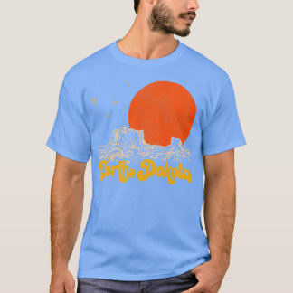 Vintager Staat des Nordens von Dakota Mitte des Ja T-Shirt