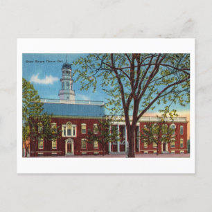 Vintager Staat Hauptstadt in Dover, Delaware Postkarte