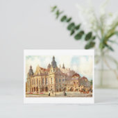 Vintager Staat Theater in Köln/Koln, Deutschland Postkarte (Stehend Vorderseite)