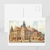Vintager Staat Theater in Köln/Koln, Deutschland Postkarte (Vorne/Hinten)
