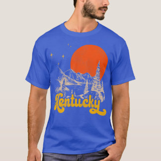 Vintager Staat von Kentucky Mitte Jahrhundert ersc T-Shirt