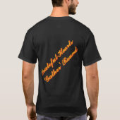 Vintager Stadtbild-Erntedank T-Shirt (Rückseite)