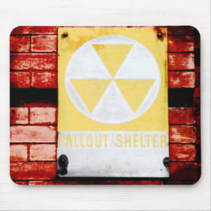 Vintager städtischer Fallout-Shelter-Maus-Pad Mousepad